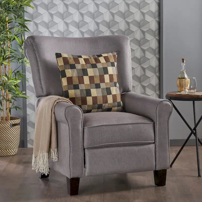 Fauteuil inclinable Thalia en tissu traditionnel