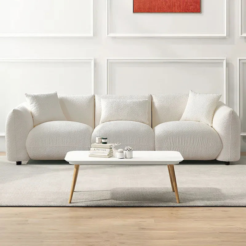 Table d'appoint de style mission avec tiroir