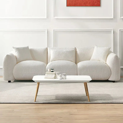 Canapé 3 places moderne du milieu du siècle pour salon, chambre à coucher