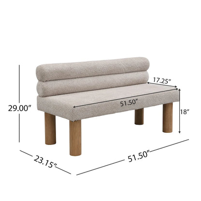 Banc de salle à manger tapissé Arnhem