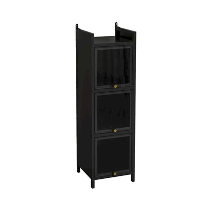 Meuble de rangement moderne avec portes vitrées, pour entrée, salon, salle de bain, salle à manger