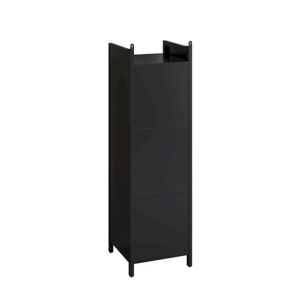 Meuble de rangement moderne avec portes vitrées, pour entrée, salon, salle de bain, salle à manger
