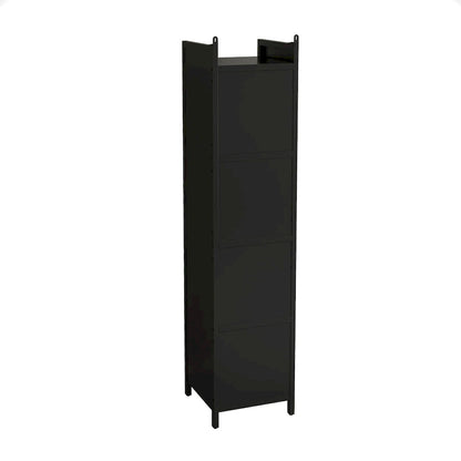 Meuble de rangement moderne avec portes vitrées, pour entrée, salon, salle de bain, salle à manger