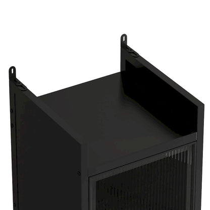 Meuble de rangement moderne avec portes vitrées, pour entrée, salon, salle de bain, salle à manger
