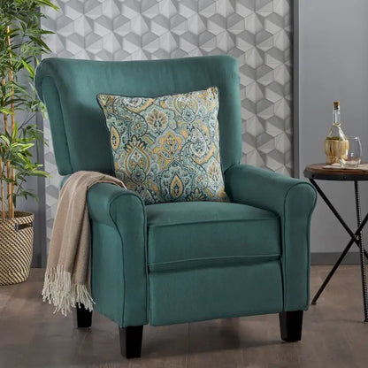 Fauteuil inclinable Thalia en tissu traditionnel