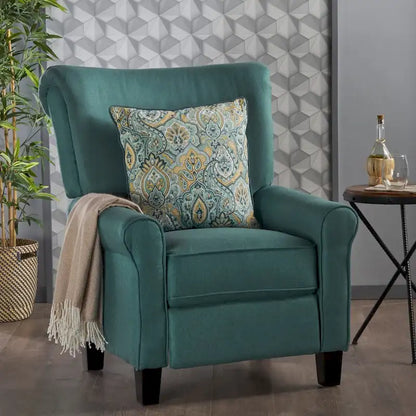 Fauteuil inclinable Thalia en tissu traditionnel