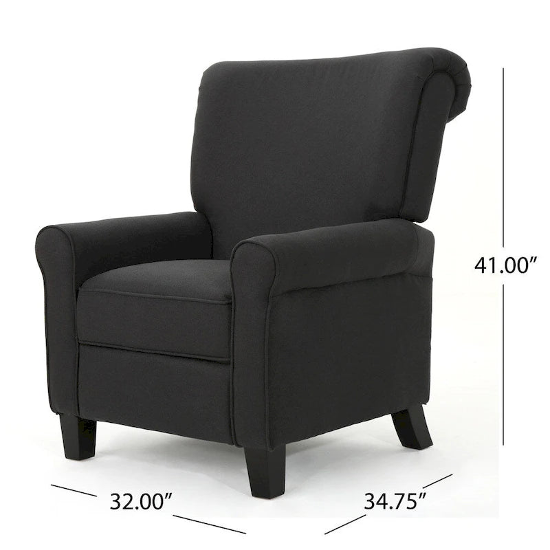 Fauteuil inclinable Thalia en tissu traditionnel