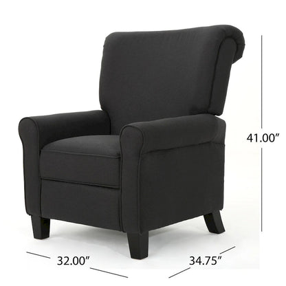 Fauteuil inclinable Thalia en tissu traditionnel