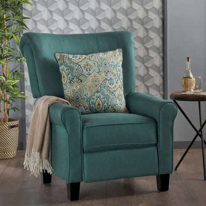 Fauteuil inclinable Thalia en tissu traditionnel