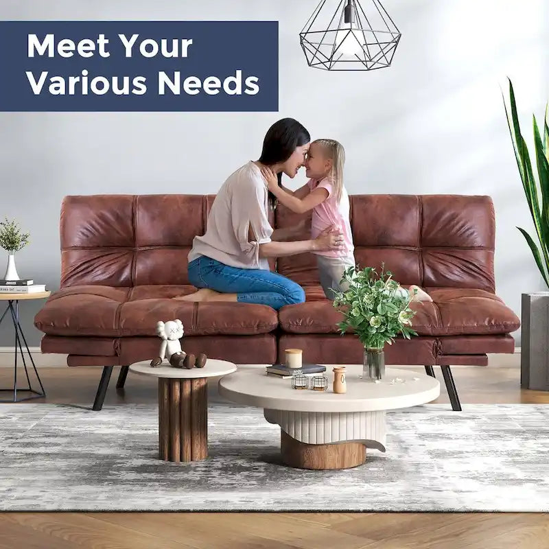 Fauteuil inclinable de cinéma maison électrique en cuir — Rangée de 2