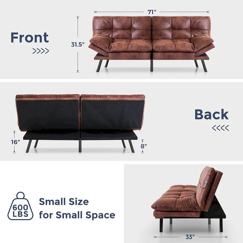 Fauteuil inclinable de cinéma maison électrique en cuir — Rangée de 2