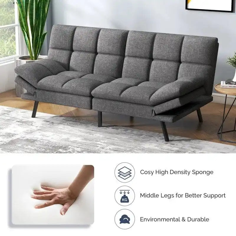 Fauteuil inclinable de cinéma maison électrique en cuir — Rangée de 2