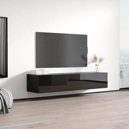 Meuble TV mural Hadi 160 cm