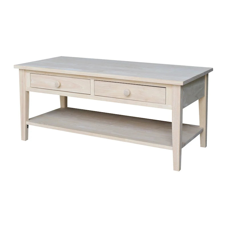 Table de chevet moderne et luxueuse à 2 tiroirs