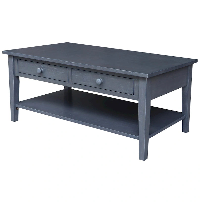 Table de chevet moderne et luxueuse à 2 tiroirs