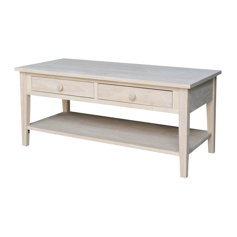 Table de chevet moderne et luxueuse à 2 tiroirs