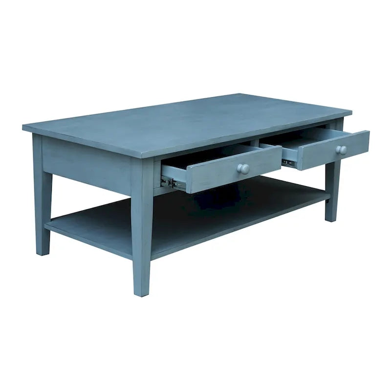 Table de chevet moderne et luxueuse à 2 tiroirs