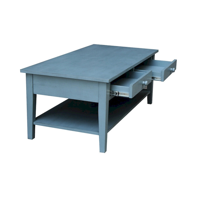 Table de chevet moderne et luxueuse à 2 tiroirs