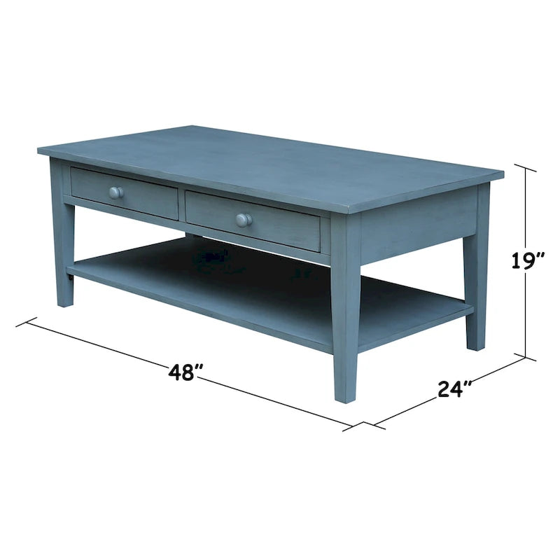 Table de chevet moderne et luxueuse à 2 tiroirs