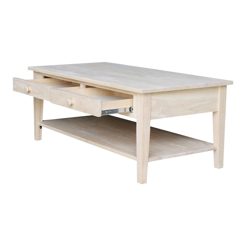 Table de chevet moderne et luxueuse à 2 tiroirs