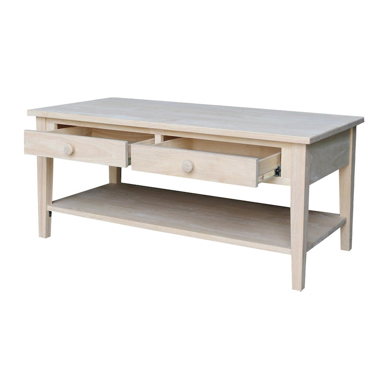 Table de chevet moderne et luxueuse à 2 tiroirs