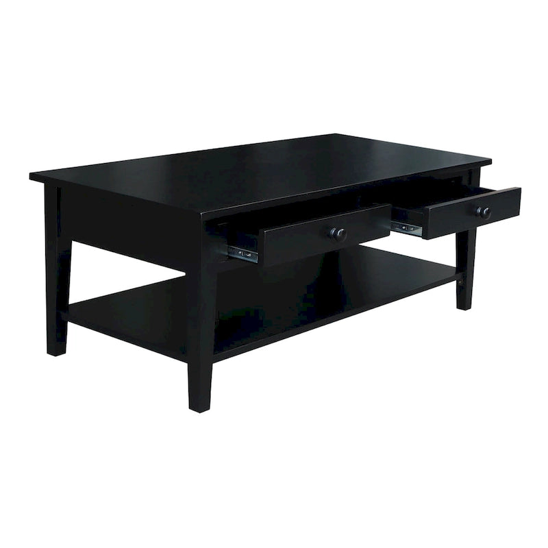 Table de chevet moderne et luxueuse à 2 tiroirs