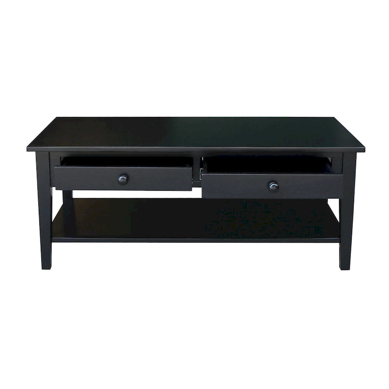 Table de chevet moderne et luxueuse à 2 tiroirs