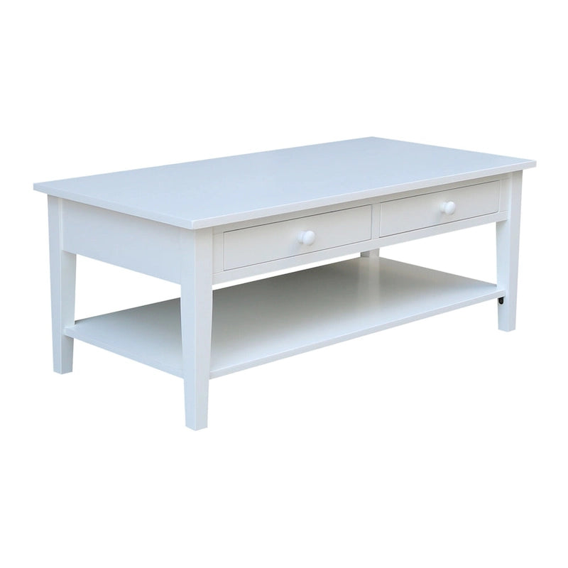 Table de chevet moderne et luxueuse à 2 tiroirs