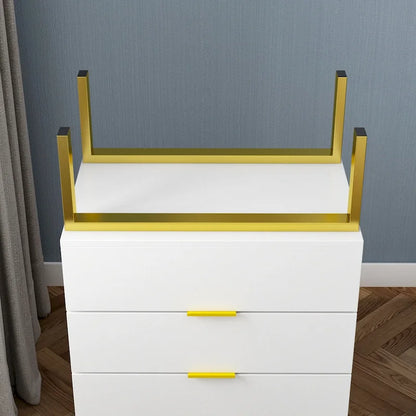 Commode de rangement à 5 tiroirs, Unité de rangement pour chambre à coucher, Chiffonnier