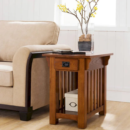 Mission Impeccable End Table with Drawer