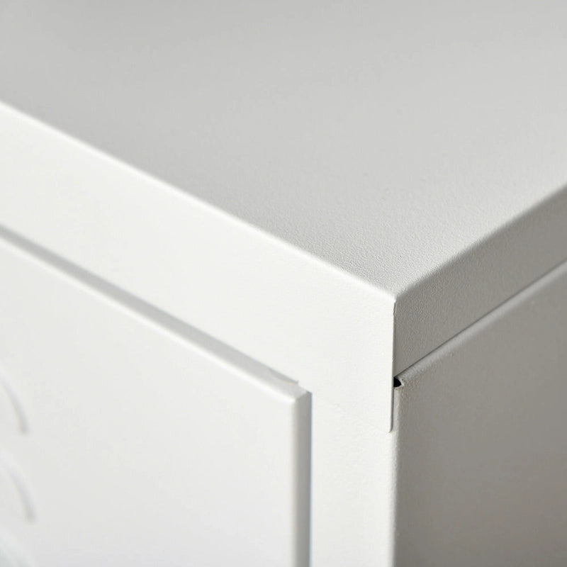 Table d'appoint industrielle avec porte-casier et étagère réglable — 40 x 40 x 50 cm