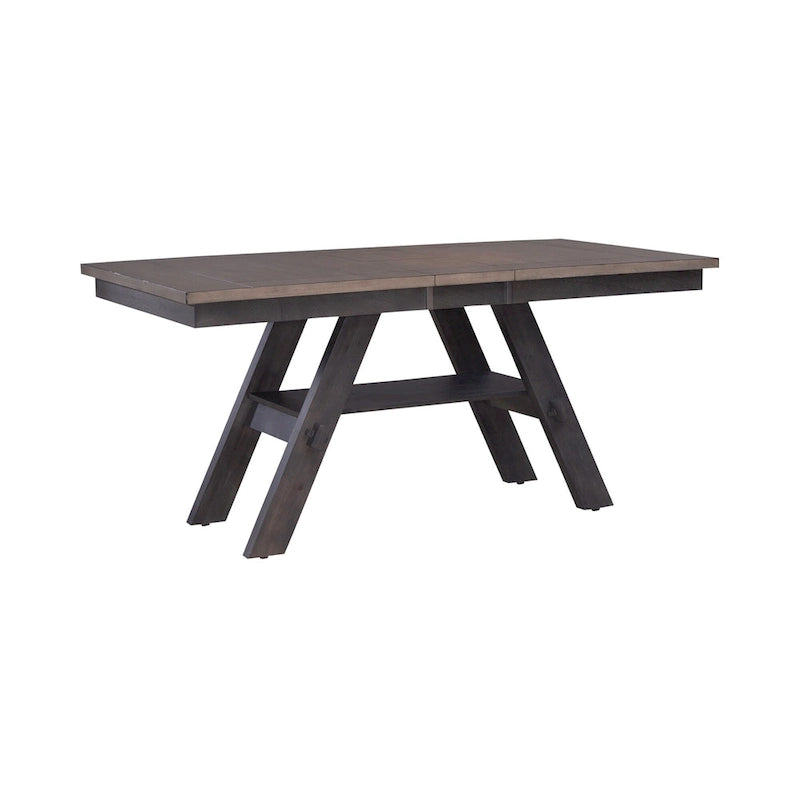 Table de bistrot industrielle hauteur comptoir avec 2 tabourets rembourrés en PU