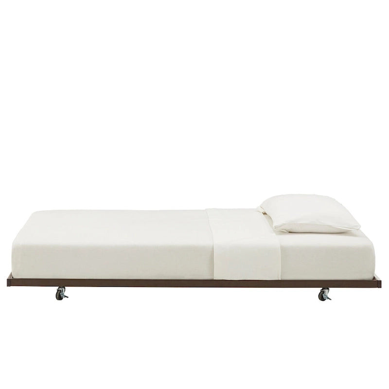 Lit de repos double en métal bronze Darren