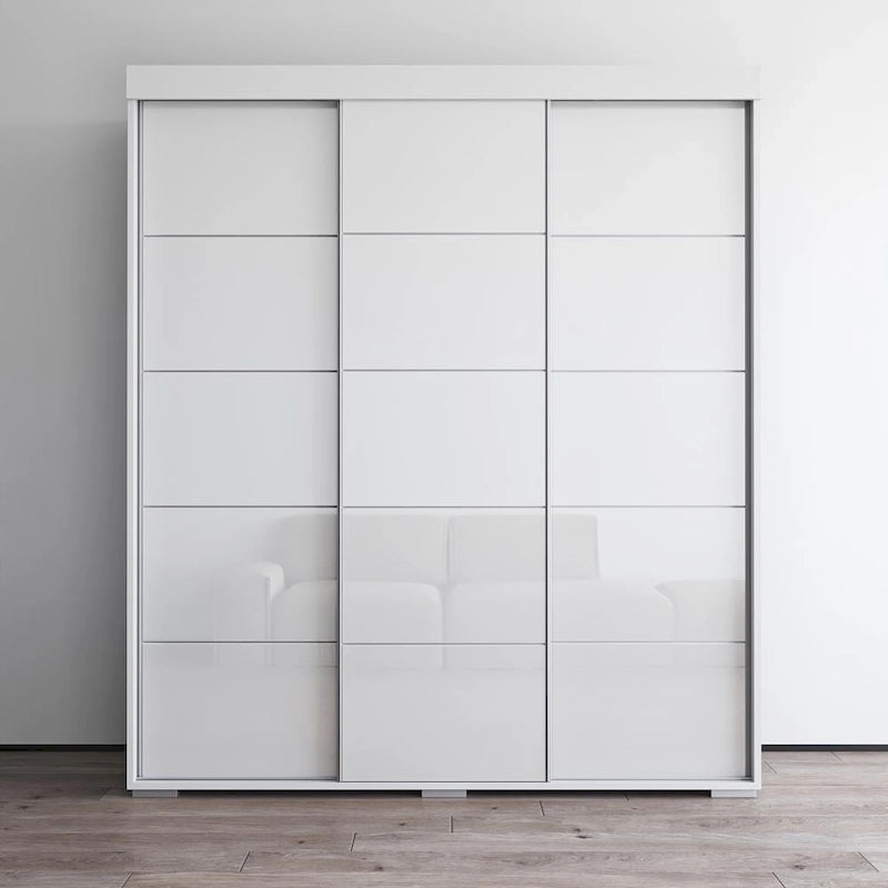 Chaise de bureau sans accoudoirs à dossier mi-haut capitonnée en similicuir