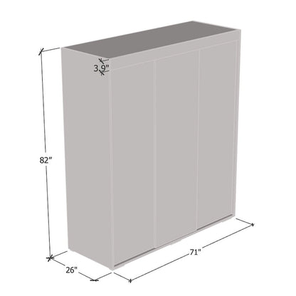 Parasol 180,3 cm Armoire moderne brillante
