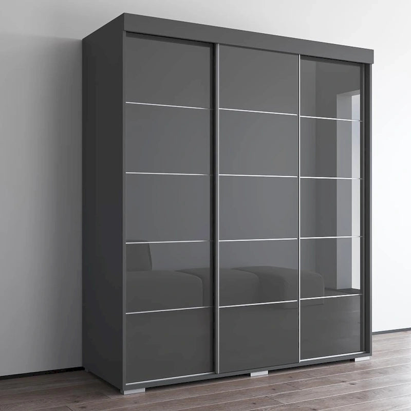 Chaise de bureau sans accoudoirs à dossier mi-haut capitonnée en similicuir