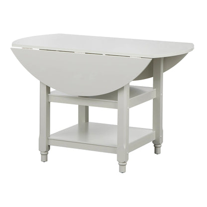 Table à manger ronde Cottage blanche