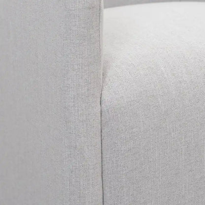 Fauteuil de salle à manger roulant rembourré en tissu haute performance (25)
