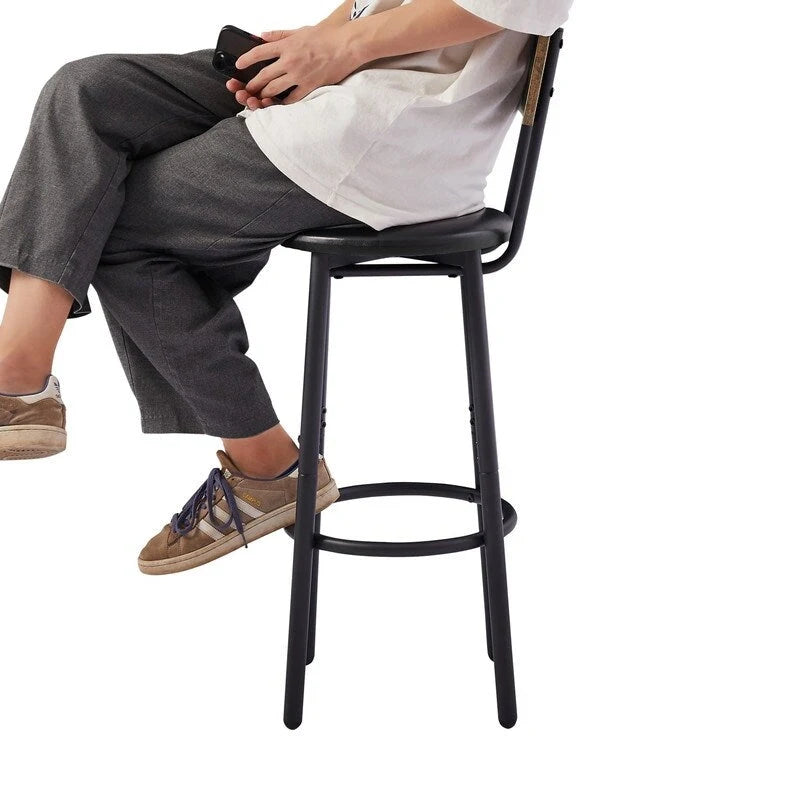 Table d'appoint industrielle avec porte de casier et étagère réglable