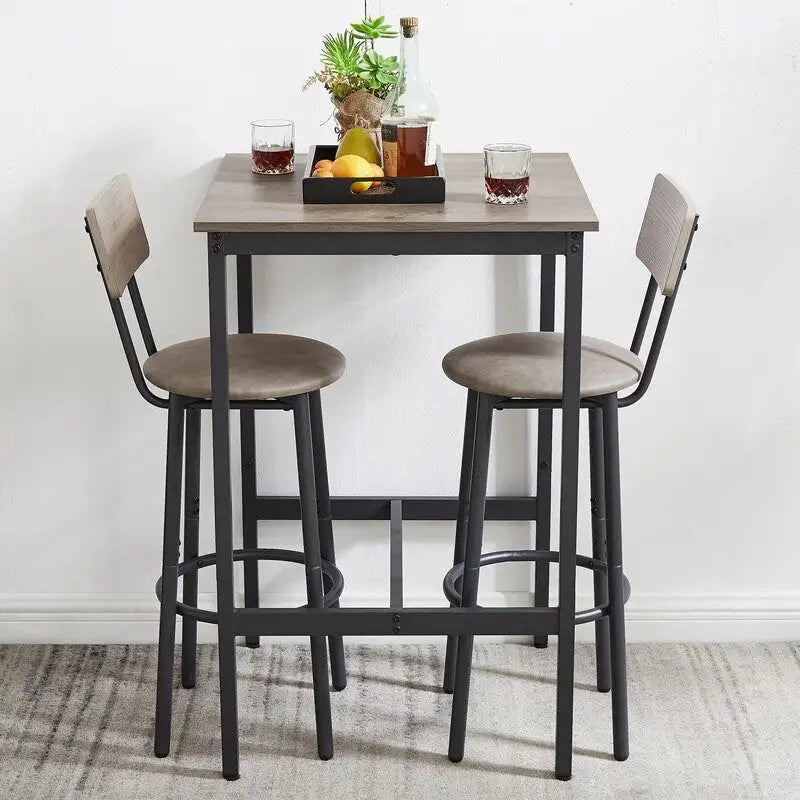 Table d'appoint industrielle avec porte de casier et étagère réglable