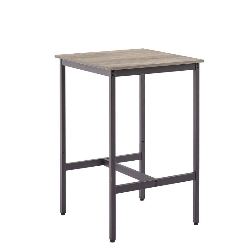Table d'appoint industrielle avec porte de casier et étagère réglable