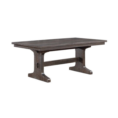 Table à manger rustique extensible