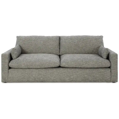 Canapé gris spectaculaire - 90L x 42P x 36H