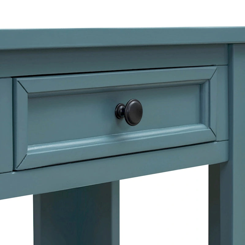 Console d'entrée avec tiroirs de rangement et étagère inférieure
